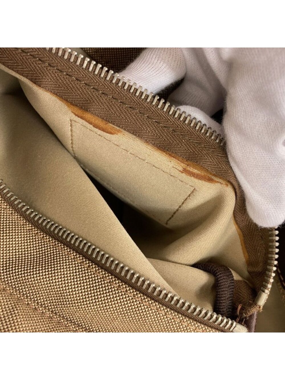 Prada Logo Jacquard Tote Canvas - Picture 12 of 15